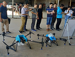 Drone de proteção vegetal AGR torna o crescimento de vegetais mais livre de preocupações